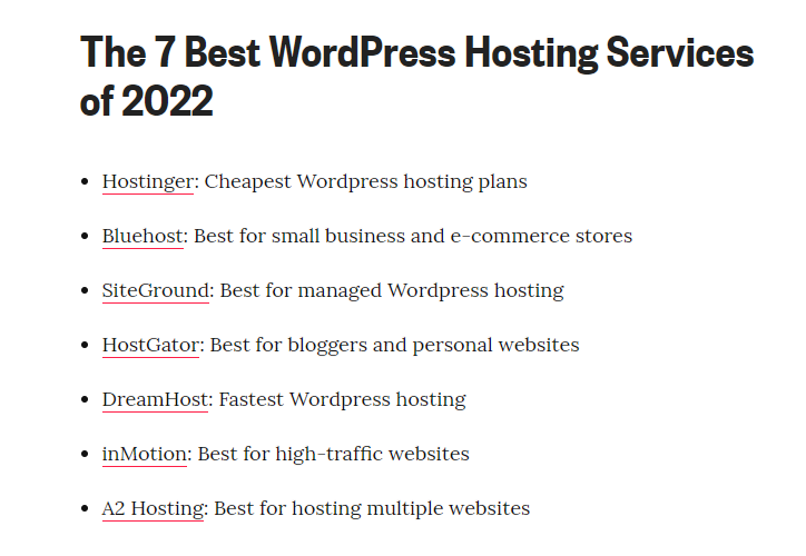Best WordPress Hosting Provider 