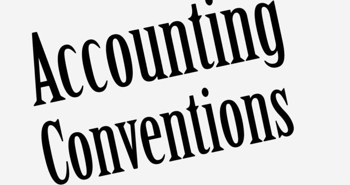 <strong>A quick introduction to accounting conventions</strong>