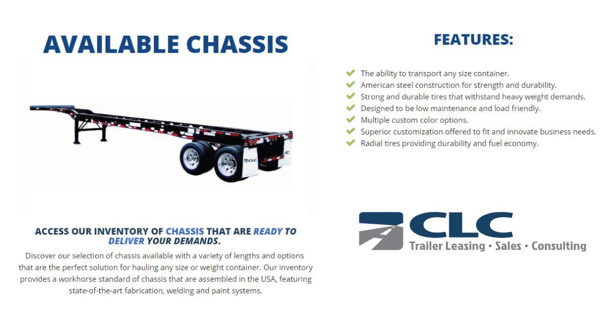 Choose Contract Leasing Corporation for Dry Van Trailer Lease Services that Keep Your Business Moving