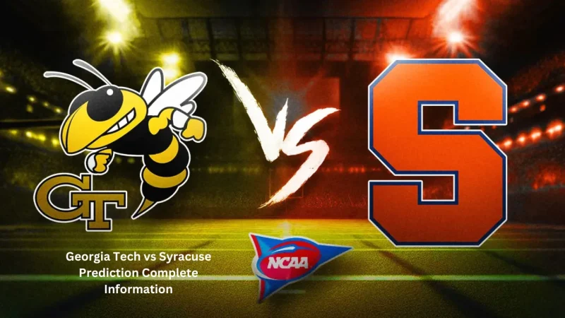 Georgia Tech vs Syracuse Prediction Complete Information